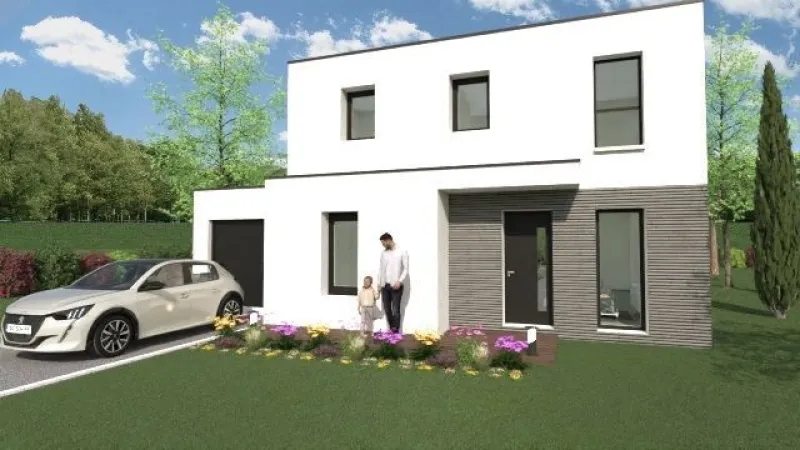 Maison neuve à Poligné