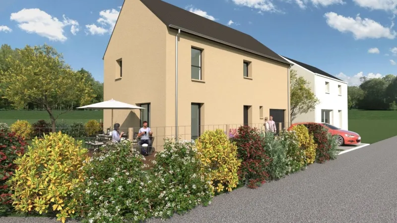 Maison neuve à Saint-Didier