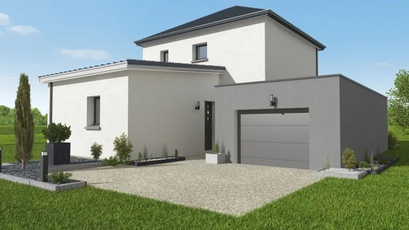 Paganelli-3ch102, modèle de maison Lamotte Maisons