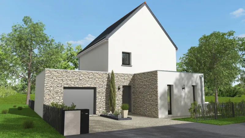 Maison neuve à Pleslin-Trigavou