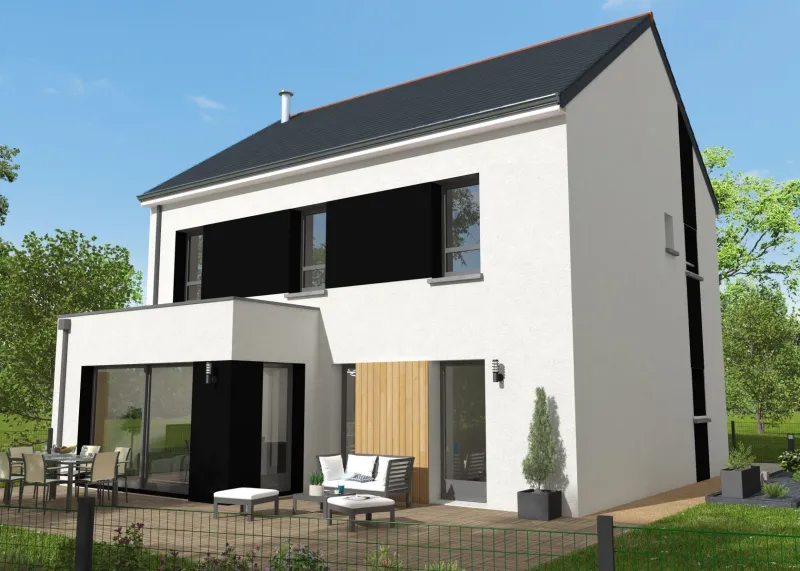 Maison neuve à Saint-Pierre-la-Cour