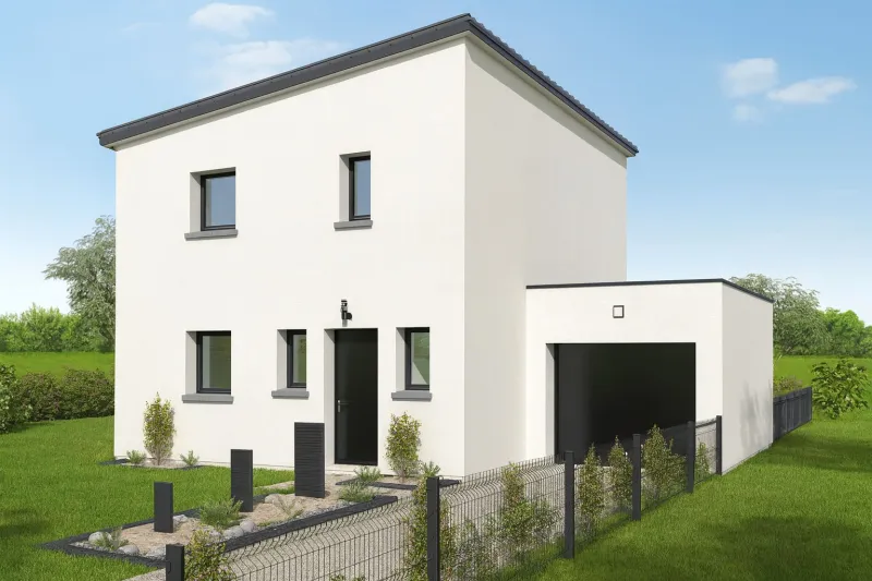 Maison neuve à Gosné