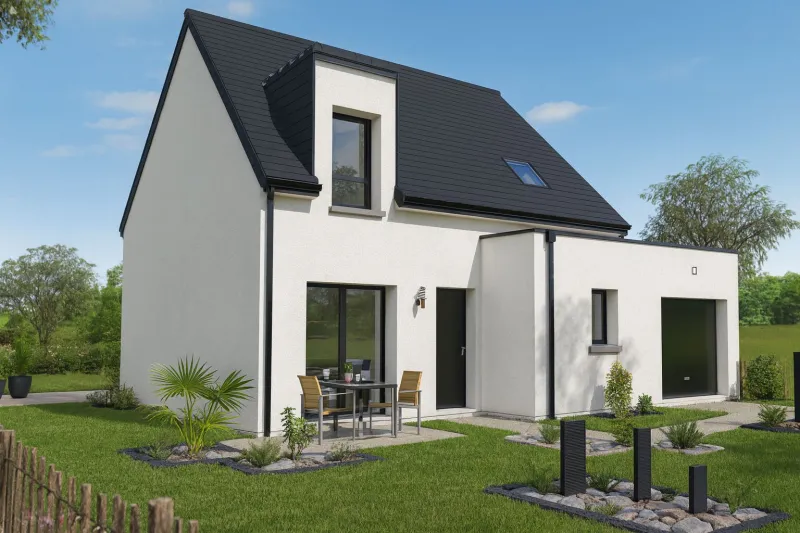 Maison neuve à Bais
