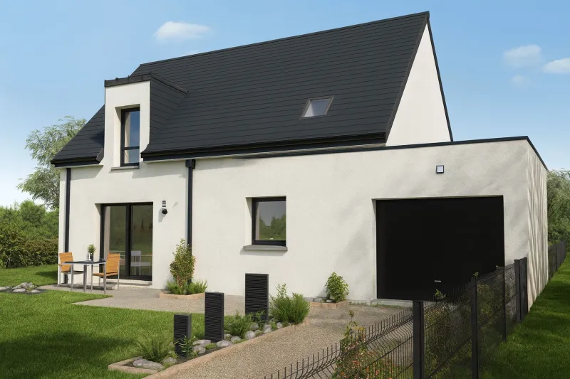 Maison neuve à Bais