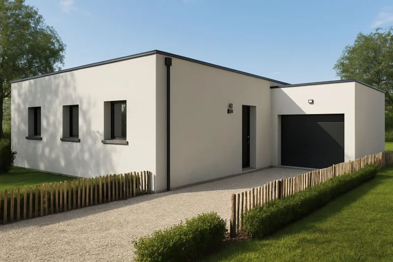 Maison neuve à Plonéour-Lanvern