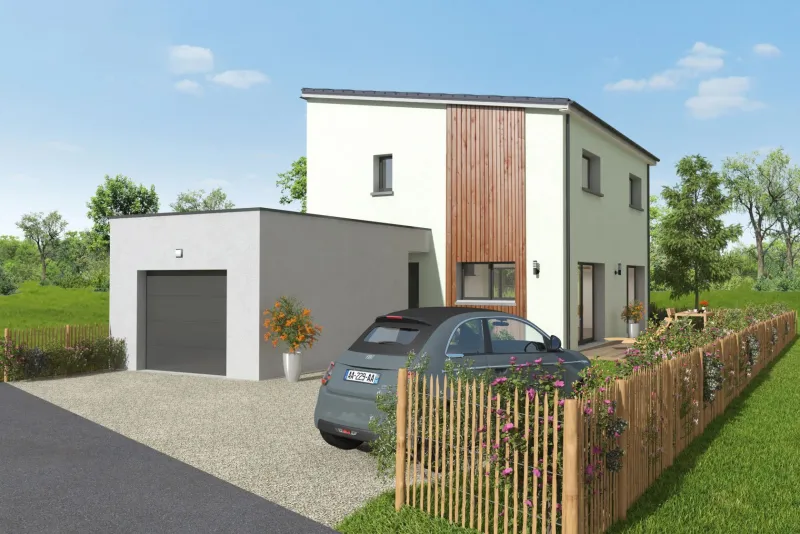 Maison neuve à Monterblanc
