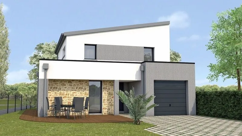 Maison neuve à Saint-Aubin-d'Aubigné