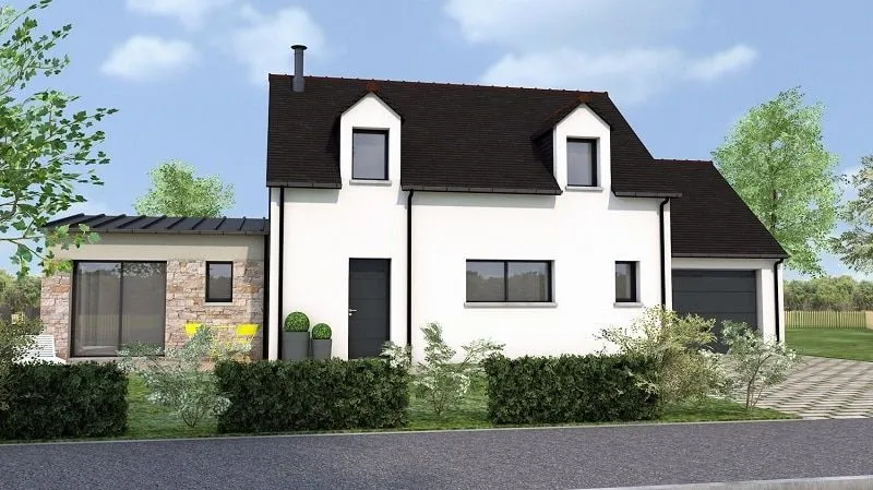 Maison neuve à Incarville