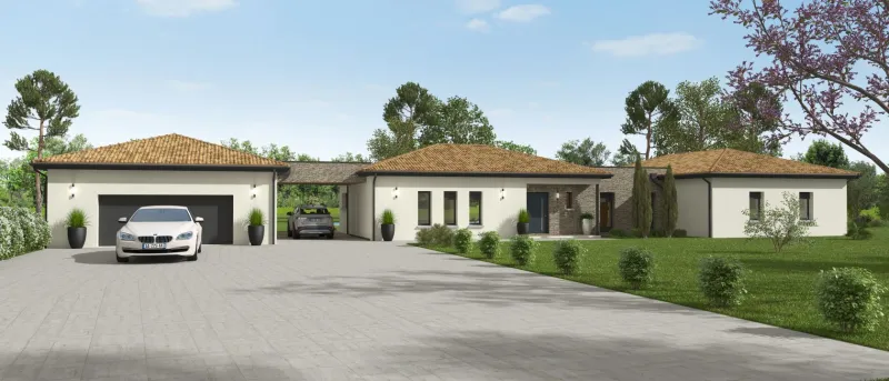 Maison neuve à Cornebarrieu