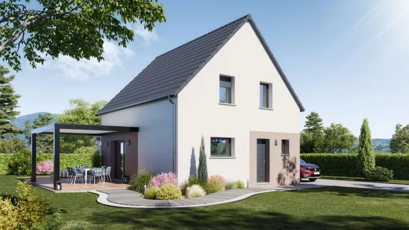 Maison neuve à Artzenheim