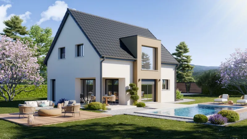 Saphir-3ch136, modèle de maison MAISONS AUGUSTE
