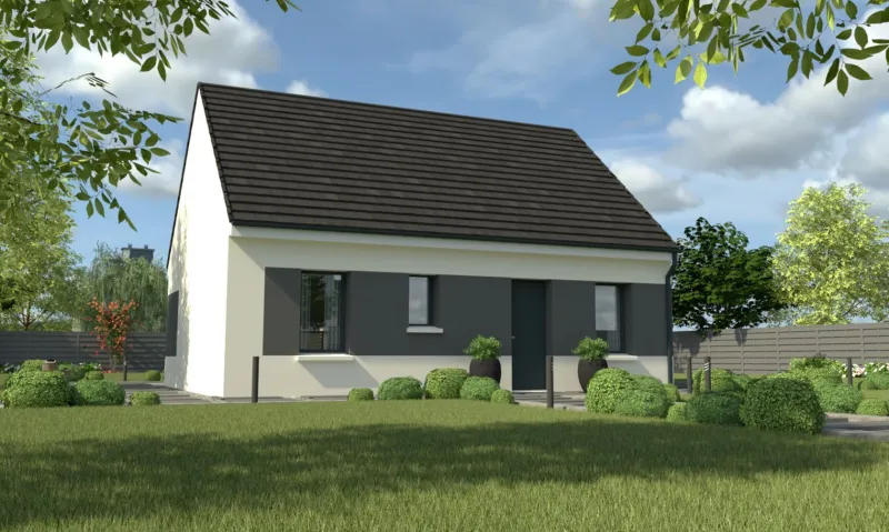 Maison neuve à Puiseux-le-Hauberger