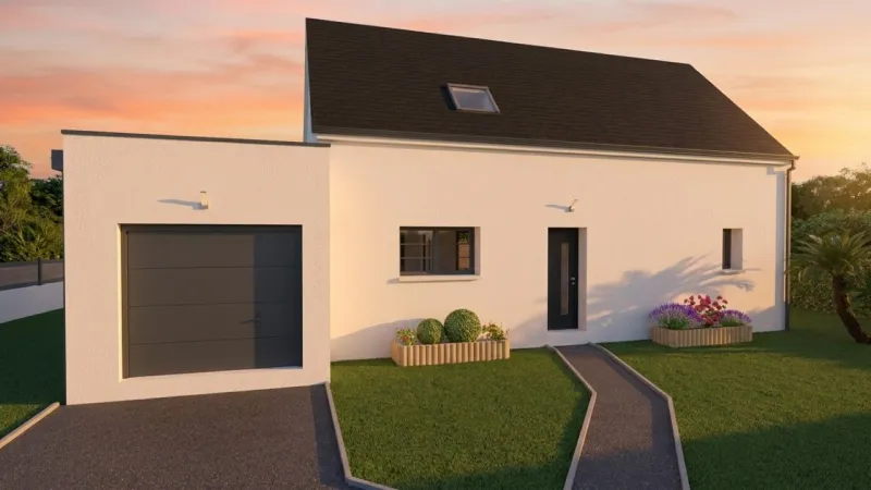 Maison neuve à Melgven