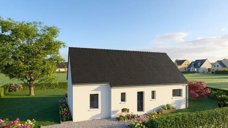 Maison neuve à Pleuven