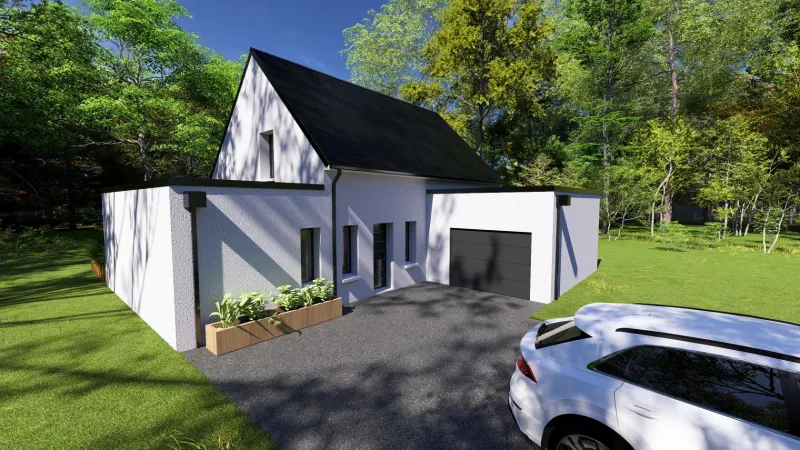 Maison neuve à Concarneau