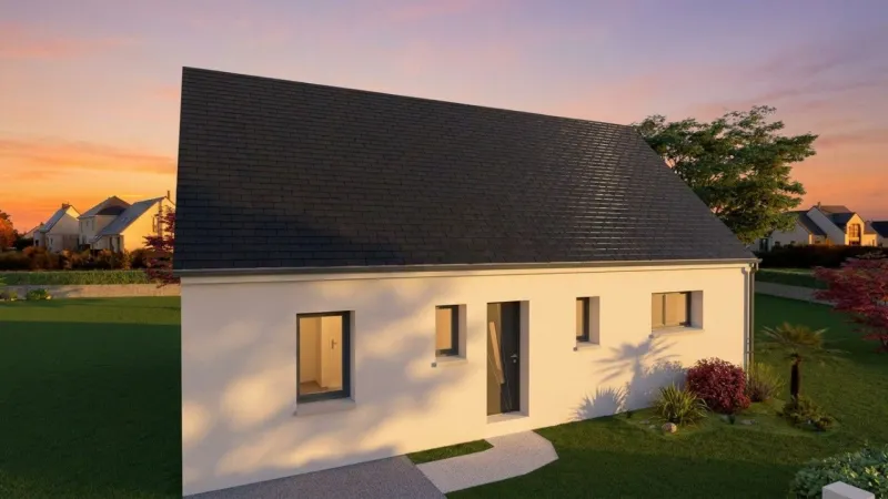Maison neuve à Plonéour-Lanvern