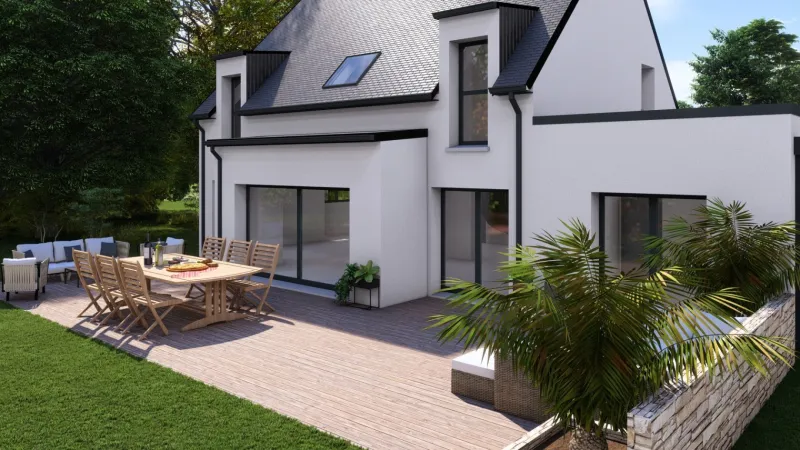 Lc-464-Ga-4ch164, modèle de maison Maisons i Tours