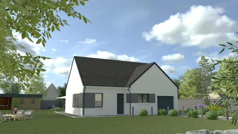 Maison neuve à Druye