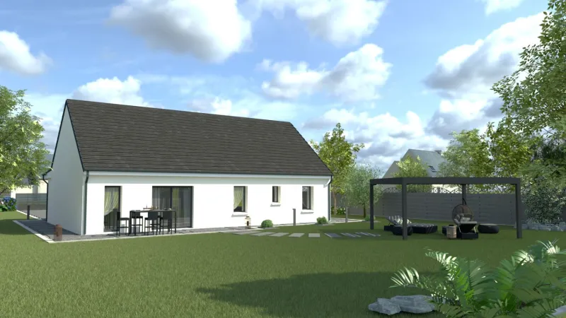Dp1-390-Gi-3ch91, modèle de maison Maisons i Tours