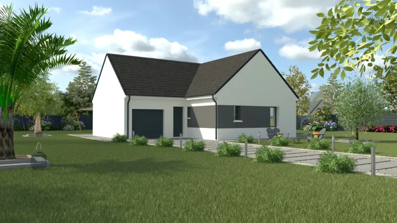 Maison neuve à Notre-Dame-d'Oé