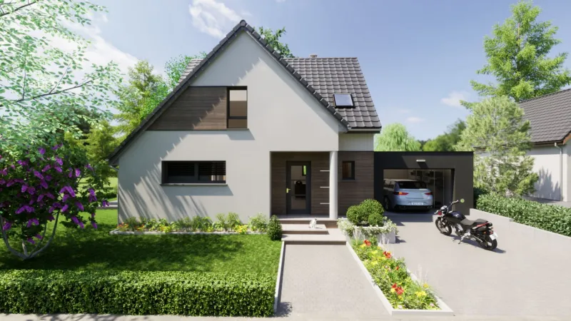 Maison neuve à Olwisheim