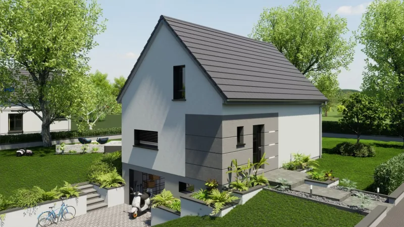 Maison neuve à Dessenheim