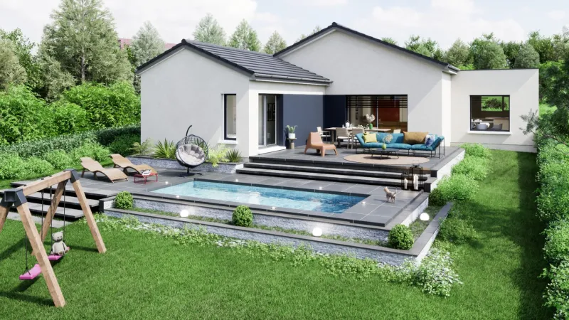 Maison neuve à Eschentzwiller
