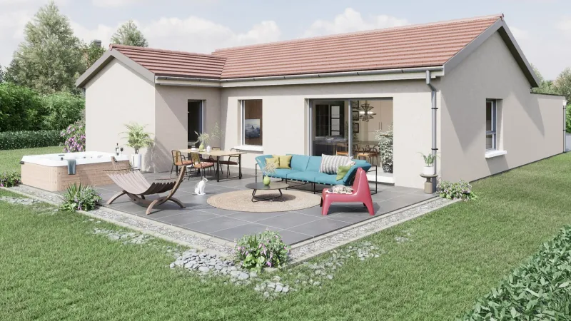 Maison neuve à Zaessingue
