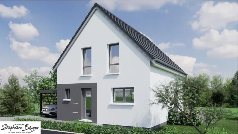 Maison neuve à Bennwihr
