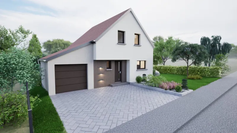 Maison neuve à Boersch