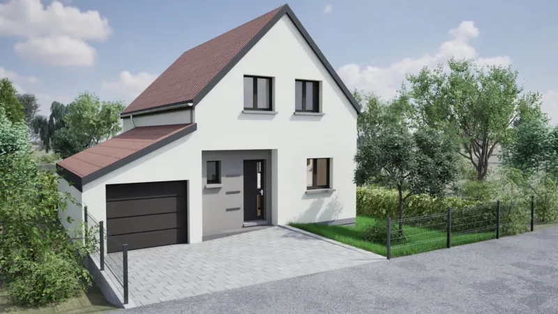 Maison neuve à Meistratzheim