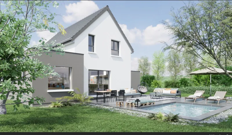 Maison neuve à Pfulgriesheim