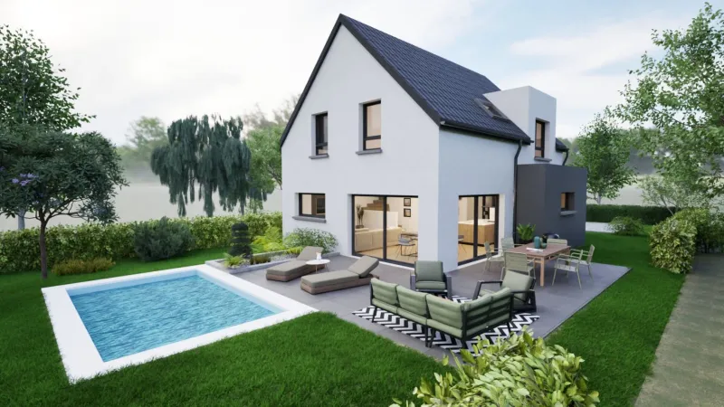 Maison neuve à Roeschwoog