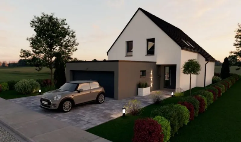 Maison neuve à Rothbach