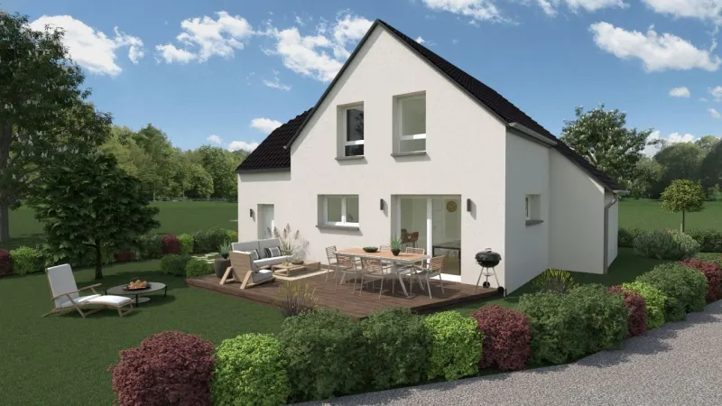 Maison neuve à Neugartheim-Ittlenheim