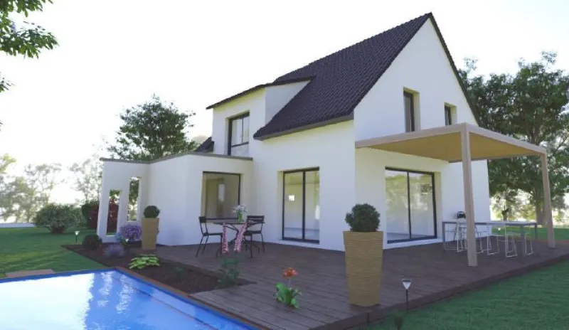 Maison neuve à Oberschaeffolsheim