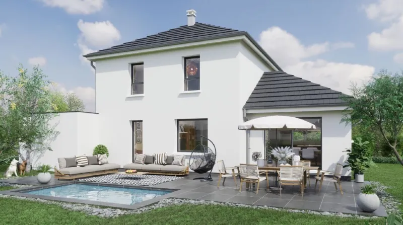 Maison neuve à Hirsingue