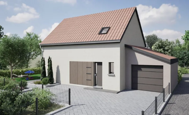 Maison neuve à Soultz-Haut-Rhin