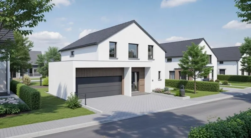 Maison neuve à Battenheim