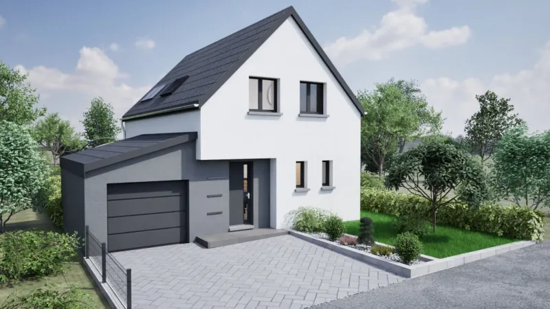 Maison neuve à Baldenheim