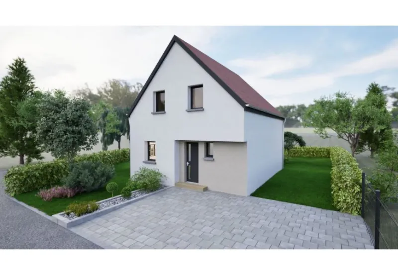 Maison neuve à Champey