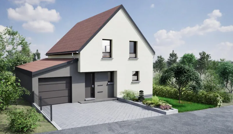 Maison neuve à Bantzenheim