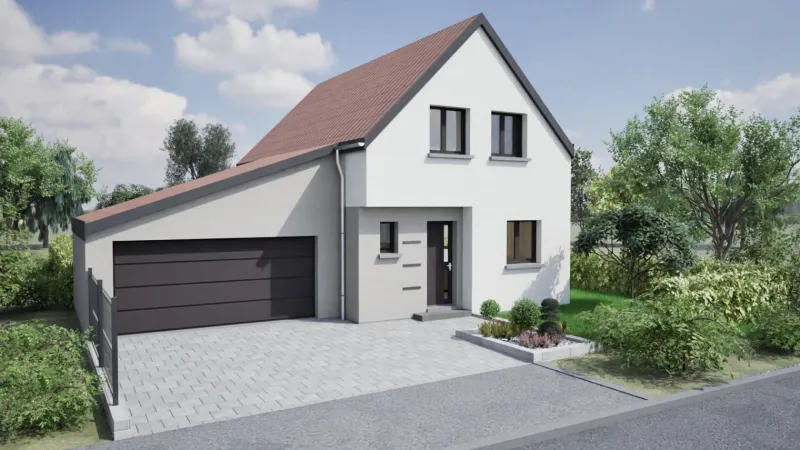 Maison neuve à Mulhouse
