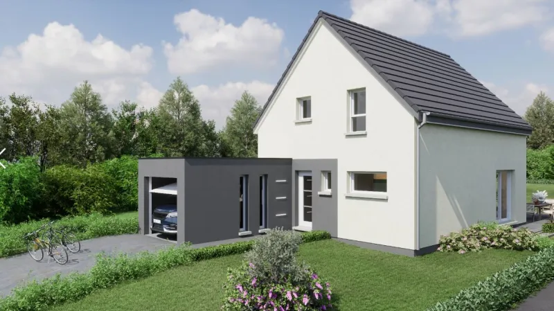 Maison neuve à Fr?œningen