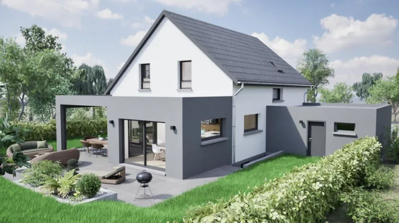 Maison neuve à Oberschaeffolsheim