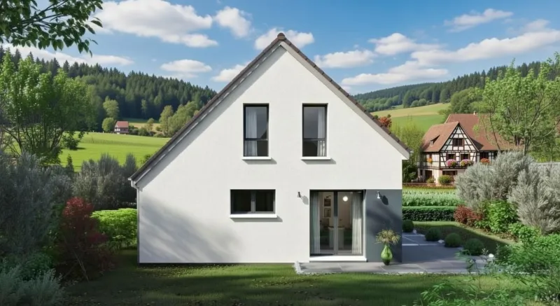 Maison neuve à Hochstatt