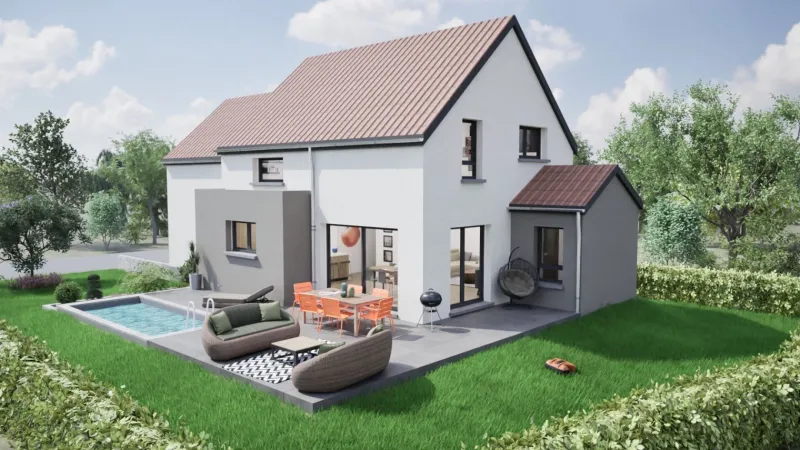Maison neuve à Stutzheim-Offenheim