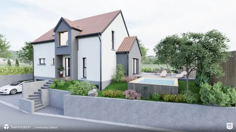 Maison neuve à Kuttolsheim