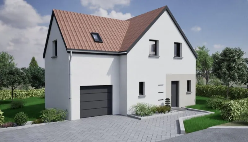 Maison neuve à Osthouse