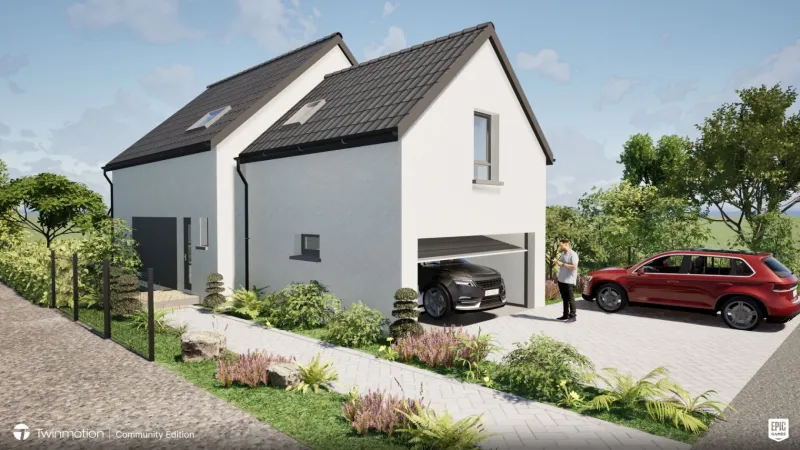 Maison neuve à Sand